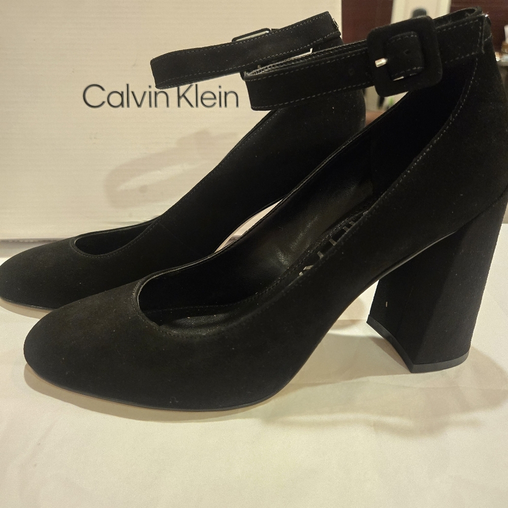Calvin Klein Fionna Pumps (Suede)